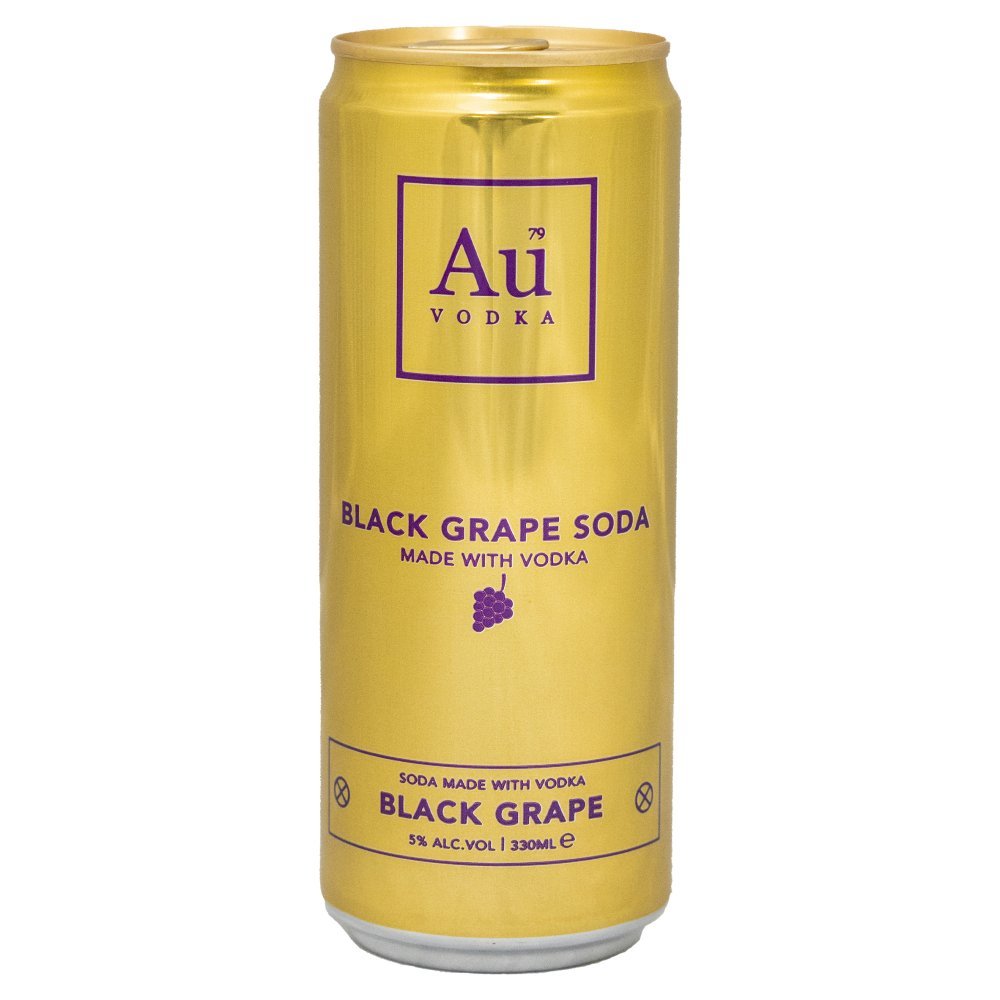 AU Black Grape Soda RTD 330ml