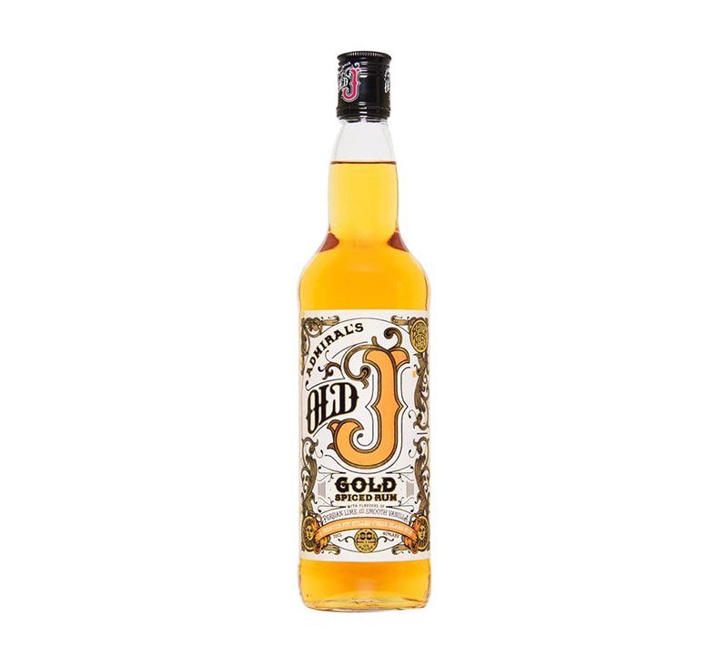 Admiral Vernon's Old J Gold Spiced Rum 70cl 700ml
