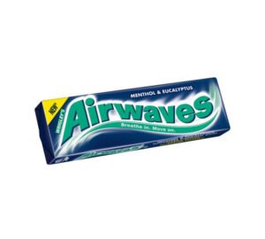 Airwaves Menthol & Eucalyptus Sugarfree Chewing Gum