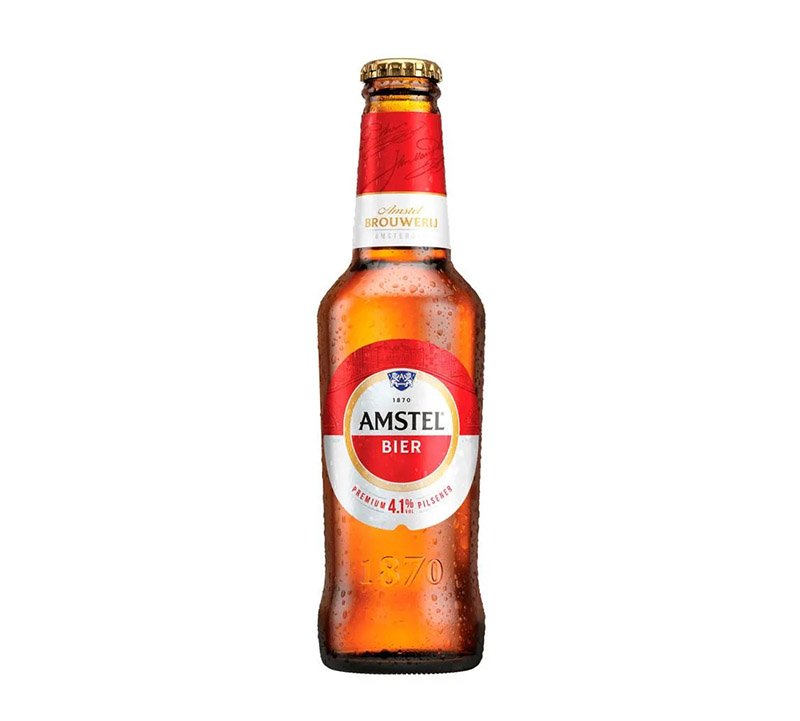 Amstel Lager Beer Bottle 300ml