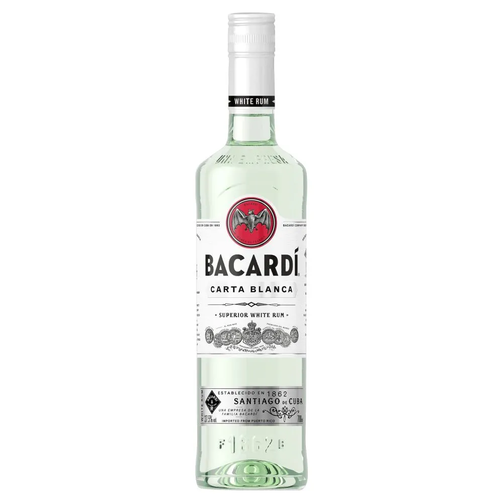Bacardi Carta Blanca Rum 70cl 700ml