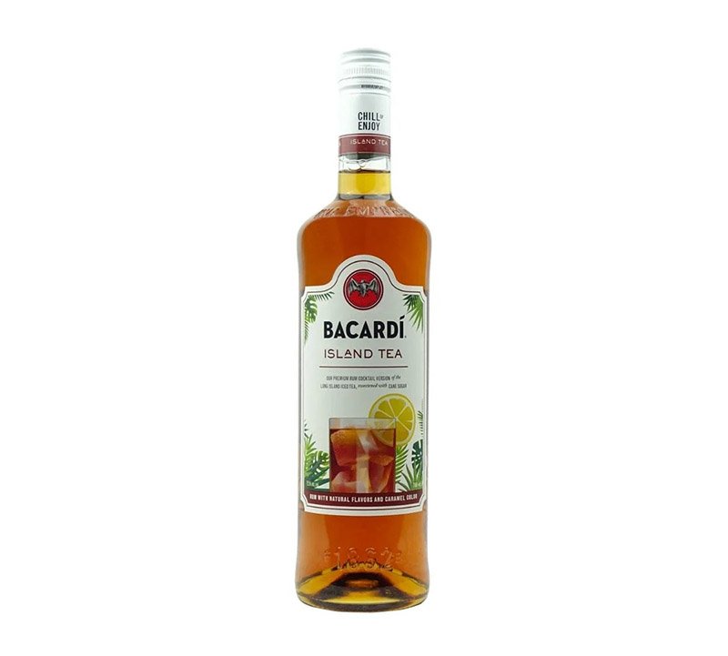 Bacardi Island Iced Tea Rum Cocktail 75cl 750ml