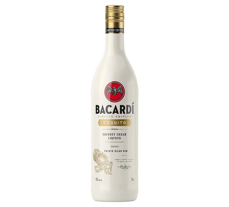 Bacardi Limited Edition Coquito Coconut Cream Liqueur 75cl 750ml