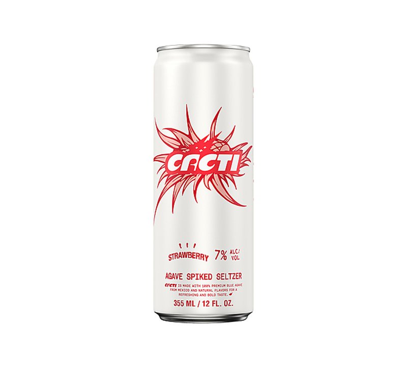 Cacti Spiked Seltzer Strawberry 35.5cl 355ml