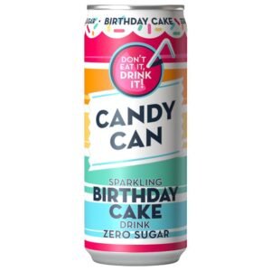 Candy Can Sparkling Birthday Cake Zero Sugar (330ml)
