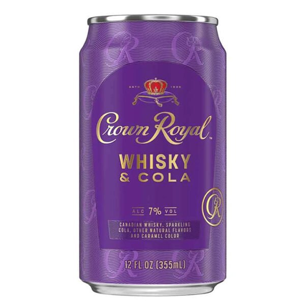 Crown Royal Whiskey & Cola 35.5cl