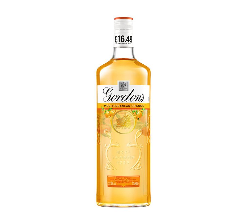 Gordon Mediterranean Orange Distilled Gin PM 70cl 700ml