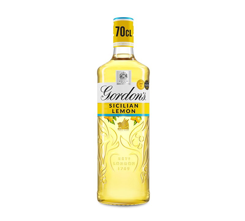 Gordon's Sicilian Lemon Distilled Flavoured Gin 70cl 700ml