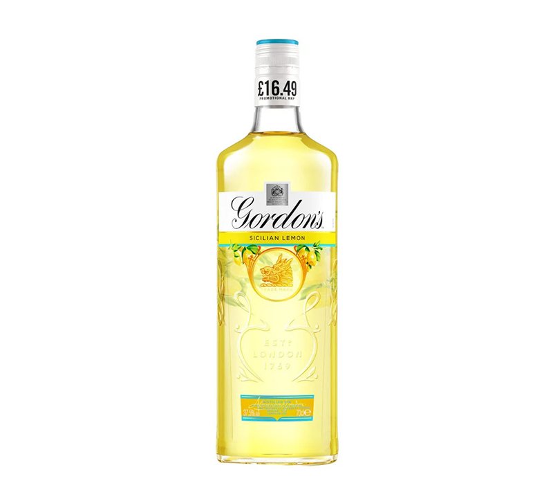 Gordon’s Sicilian Lemon Distilled Gin PM 70cl 700ml