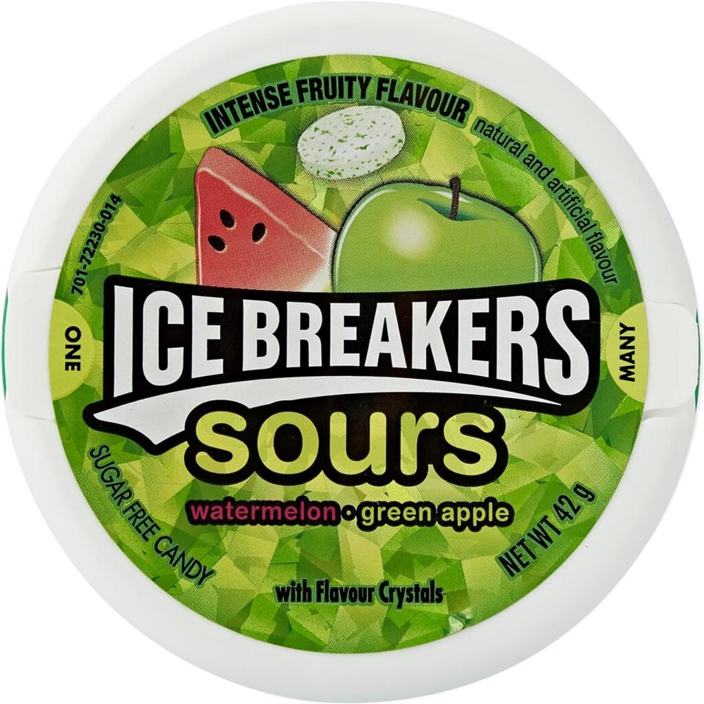 Ice Breakers Watermelon & Green Apple Sours 42g