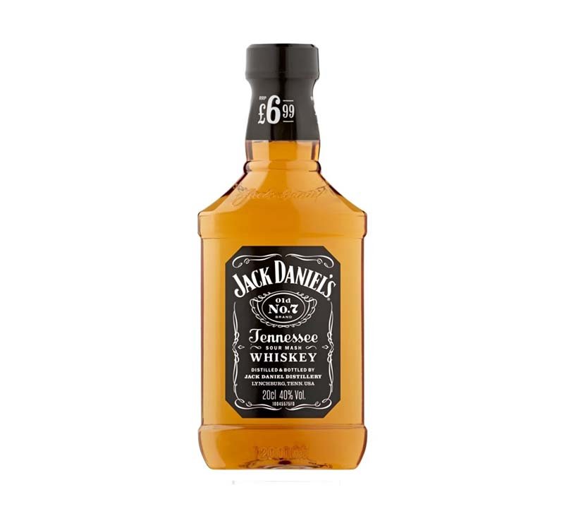 Jack Daniel's No 7 Whiskey PM £6.99 20cl 200ml Img