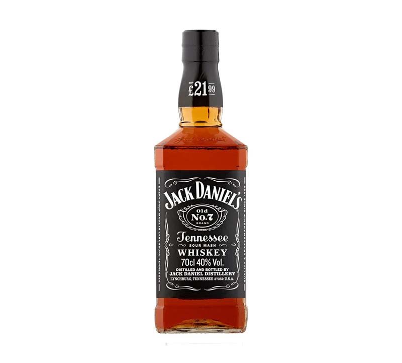 Jack Daniel's Old No. 7 Tennessee Whiskey PM 70cl 700ml