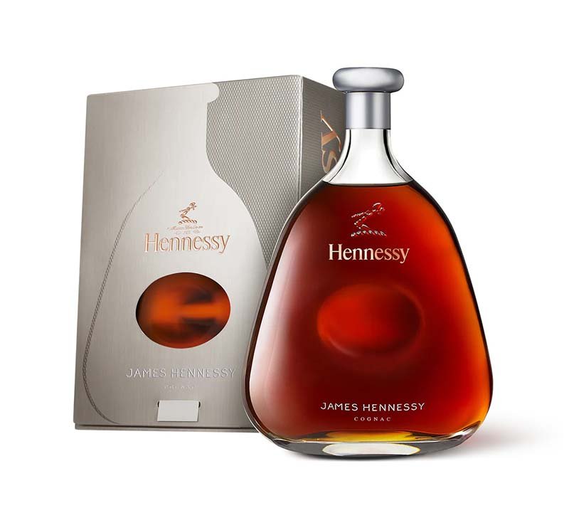James Hennessy Cognac 1L Gift Pack Main