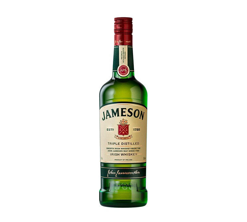 Jameson Triple Distilled Blended Irish Whiskey 70cl 700ml