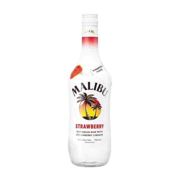 Malibu Strawberry Rum 75cl 750ml