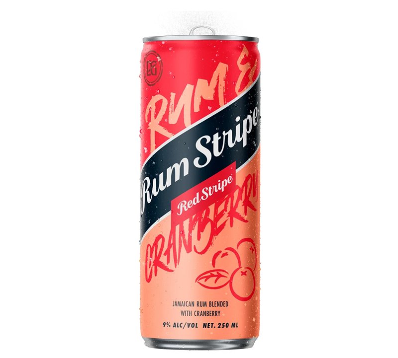 Rum Stripe Rum & Cranberry 250ml