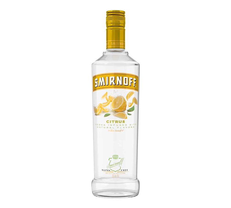 Smirnoff Citrus Vodka 75cl 750ml