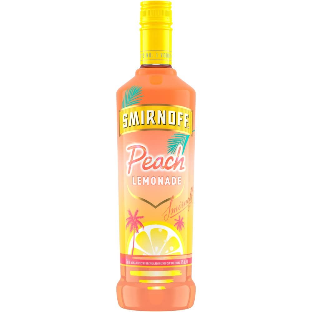 Smirnoff Peach Lemonade Vodka 75cl 750ml