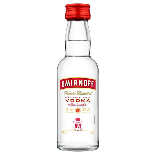 Smirnoff Red Label Vodka 5cl 50ml
