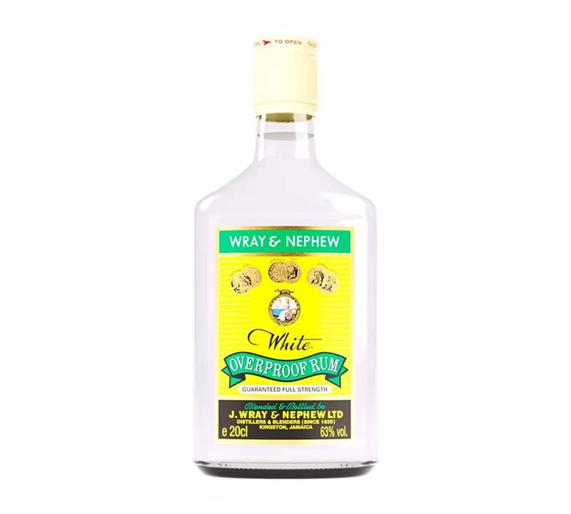 Wray & Nephew White Overproof Rum 20cl 200ml