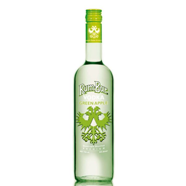 Worthy Park Rum-Bar Green Apple Vodka 70cl 700ml