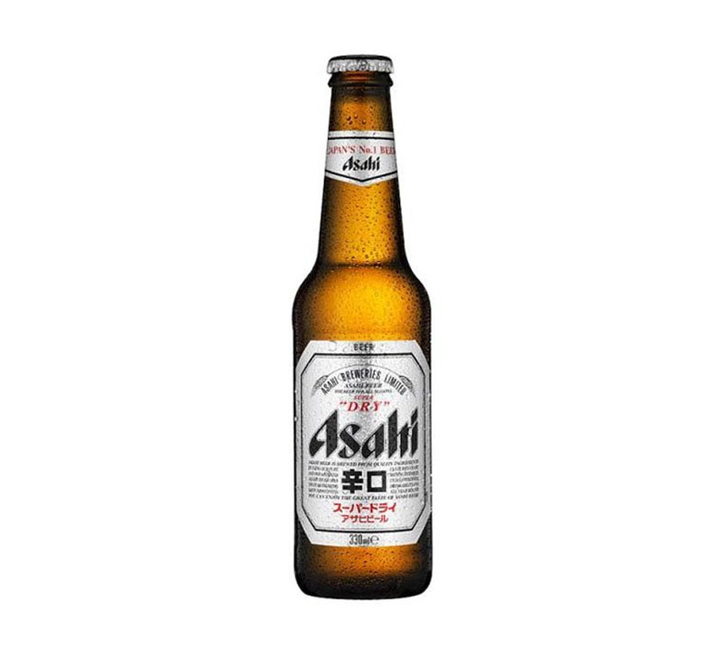 Asahi Super Dry Premium Japanese Lager Beer 330ml