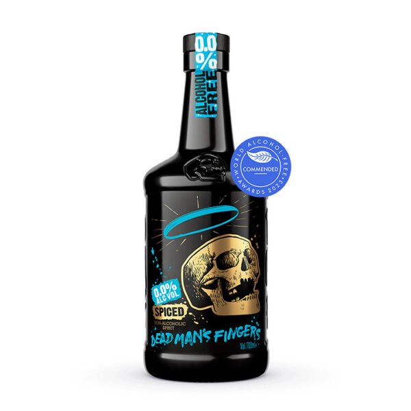 Dead Mans Fingers Spiced Alcohol Free 0.0% Rum 70cl 700ml
