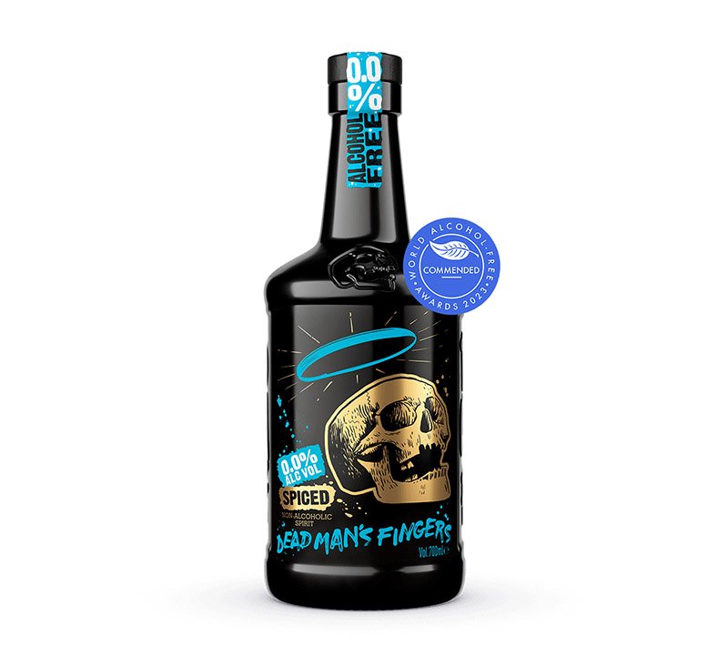 Dead Mans Fingers Spiced Alcohol Free 0.0% Rum 70cl 700ml