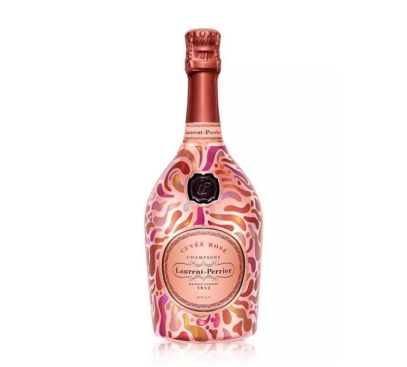 Laurent-Perrier Cuvée Rosé Champagne Petal Robe Edition 75cl 750ml