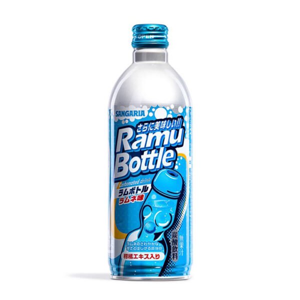 Sangaria Ramu Original Carbonated Drink 500ml Bottle (Japan)