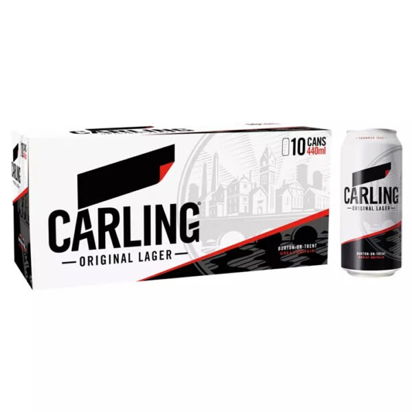 Carling Original Lager Cans 10 Pack