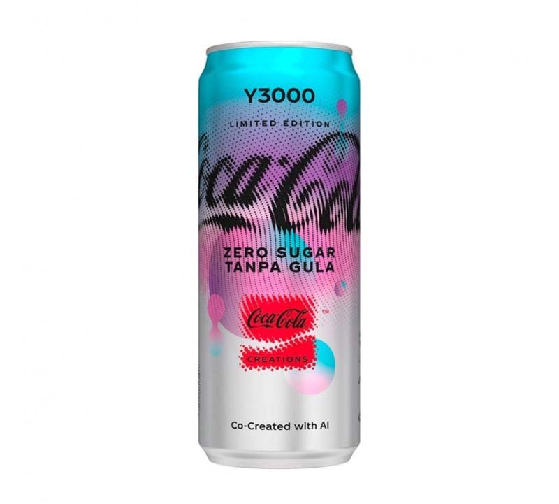 Coca-Cola Creations Y3000 Zero Sugar Limited Edition Can 330ml