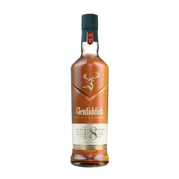 Glenfiddich 18 Year Old Speyside Single Malt Scotch Whisky 70cl 700ml