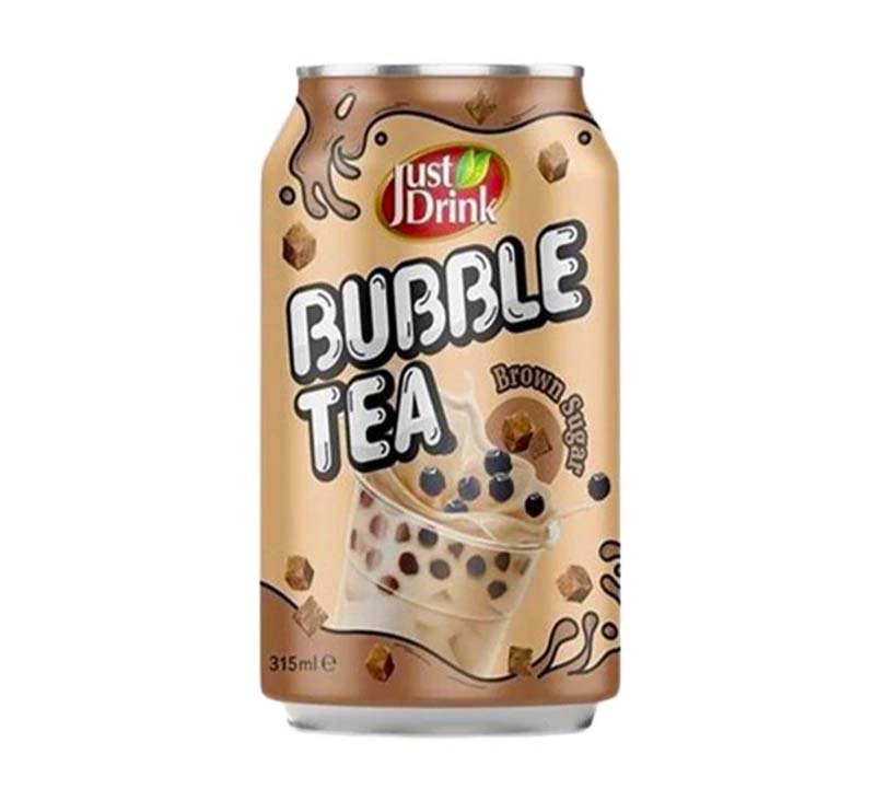 Just Drink Bubble Tea Brown Sugar Flavoured Can 315ml
