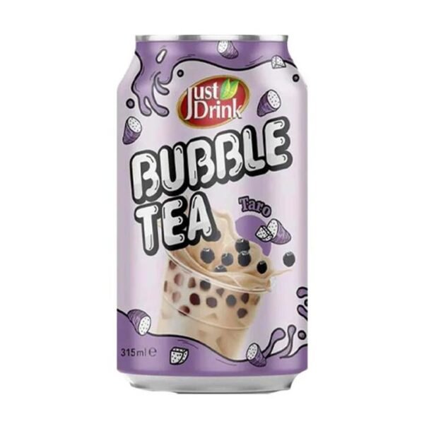 Just Drink Bubble Tea Taro Flavoured Can 315ml