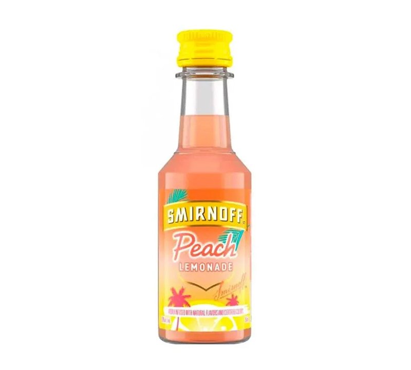 Smirnoff Peach Lemonade Vodka 5cl 50ml