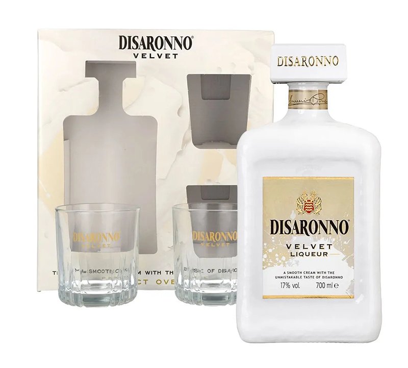 Disaronno Velvet Cream Liqueur Gift Pack 70cl 700ml