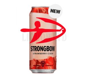 Strongbow Strawberry Cider Can 440ml Liquor Ltd