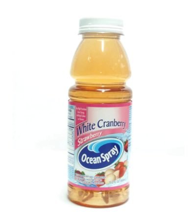 Ocean Spray White Cranberry Strawberry Bottle 450ml