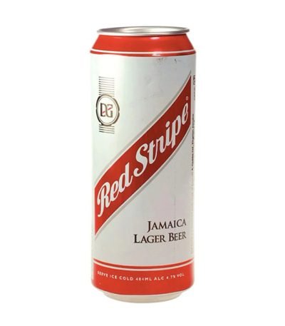 Red Stripe Jamaican Lager Beer Pint Can 568ml