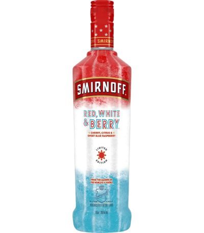 Smirnoff Red, White & Berry Vodka 75cl 750ml
